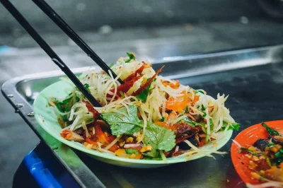 Step into hanoi’s old quarter for a food tour with 8+ tastings, street eats, and a secret dish. includes all food, local guide, and small group walk.