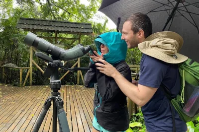 Découvrez manuel antonio avec un guide local, observez paresseux et singes, explorez des sentiers tranquilles et profitez de plages à votre rythme. transfert et entrée inclus.