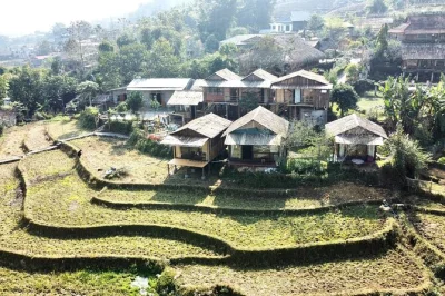 Wake up in hanoi, trek through sapa’s rice terraces, cook with locals, and sleep in a village homestay. includes pickup, meals, and english-speaking guide.