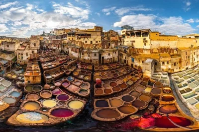 Discover fes with a guided walking tour of the medina, royal palace, jewish quarter, tanneries, and more. local guide, hotel pickup, and easy booking.