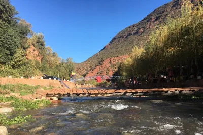 Explore berber villages, hike atlas mountains, visit an argan oil cooperative, and enjoy local food on a full-day ourika valley tour from marrakech.