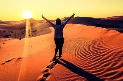 Book a 4x4 abu dhabi desert safari: dune bashing, camel rides, bbq dinner, live shows & easy pickup. all-inclusive adventure for families & friends.