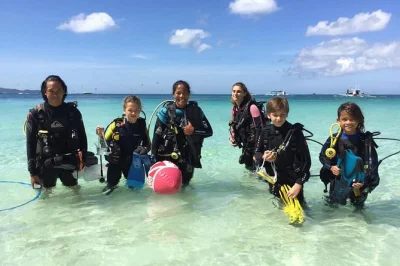 Feel the first rush of scuba diving in boracay with a padi instructor, two guided dives off white beach, and all gear included. beginner-friendly, book with confidence.