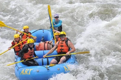 Feel the rush of rafting bighorn sheep canyon near colorado springs, spot wildlife, and soak in mountain views. includes pickup, pro guides, and all gear.