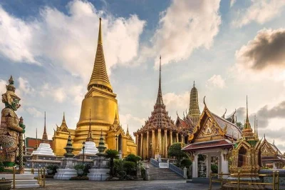 Descubre el gran palacio, wat pho y wat traimit en bangkok con guía local. incluye recogida en hotel, entradas y datos únicos.