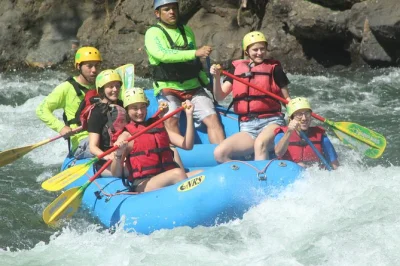 Raft the pacuare river on a private day tour from turrialba, with a local guide, waterfall hike, and lunch included. book now for hotel pickup and expert safety.