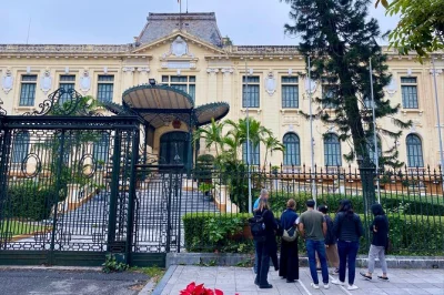 Start your hanoi french quarter tour with coffee in a hidden villa, explore st. joseph’s cathedral, the opera house, and end with classic ice cream. includes drinks.