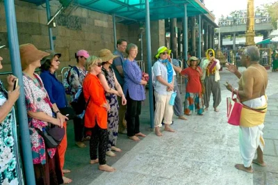 Step into chennai’s mylapore for a guided walking tour with temple rituals, jain & catholic heritage, and a stop for iconic filter coffee. includes local guide.