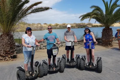 Feel the breeze on a segway ride through maspalomas dunes & coast, with hotel pickup, local guide, and time for photos. experience gran canaria from a new angle.