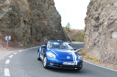 Feel the wind on gran canaria’s mountain roads in a vw beetle convertible, visit local villages, taste a canarian picnic, and explore an aloe vera farm. small groups, drive yourself.