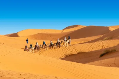 Wake up to sunrise over merzouga dunes, ride camels at sunset, explore ait ben haddou & todgha gorges. includes hotel pickup, local guides, and desert camp stay.