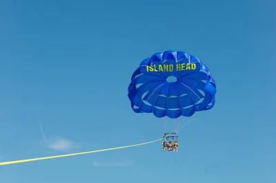 Feel the wind as you parasail over hilton head, spot dolphins in calibogue sound, and see harbour town lighthouse. includes all gear and friendly local guides.