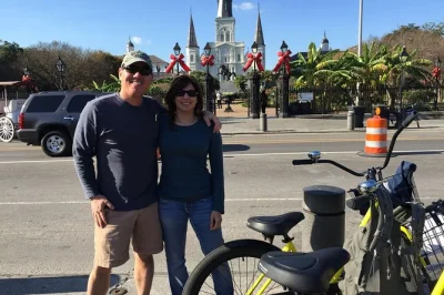 Erlebe new orleans hautnah bei einer geführten kleinen fahrradtour – durch das french quarter, zum st. louis cemetery no. 3 und mit spannenden einblicken in die musikgeschichte. inklusive fahrrad u