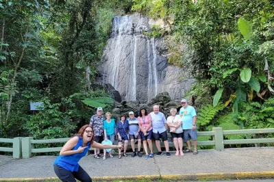 Feel the pulse of puerto rico on a full island tour from san juan—walk historic streets, taste local food in piñones, and see el yunque’s waterfalls. includes pickup.