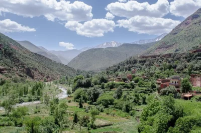 Wake up to mountain air in the ourika valley, wander berber souks, hike to setti fatma waterfalls, and share lunch by the river. includes pickup & local guide.