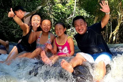 Step off the tourist trail in foz do iguaçu with a day of hiking, swimming under hidden waterfalls, and stories from a local guide—includes photos and safety gear.