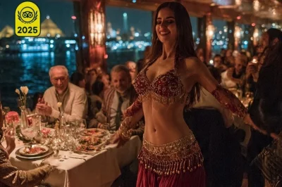 Disfruta de un crucero nocturno por el nilo en el cairo con cena buffet, danza del vientre y show tanoura, con recogida y regreso al hotel para una experiencia sin complicaciones.