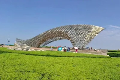 Scopri l’imponenza del porto di yangshan, attraversa il ponte donghai e passeggia lungo il lago dishui in questo tour privato con guida e trasferimento dall’hotel a shanghai.