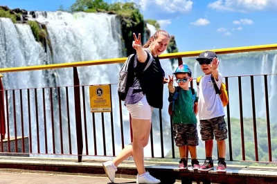 Feel the spray of iguazu falls from argentina & brazil, cross the border triangle, and enjoy a private day trip with guide, transfers, and drinks included.
