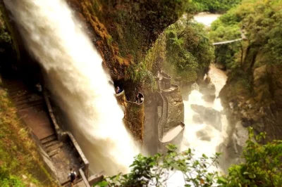Feel the rush on ecuador’s longest zipline, ride the swing at the end of the world, and cross glass bridges above baños waterfalls—includes cable car & lunch.