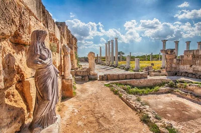 Step inside famagusta’s medieval walls, explore salamis ruins, and glimpse varosha’s ghost town on a private day trip from protaras with hotel pickup included.