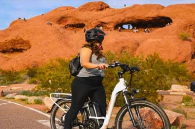 Feel the shift from scottsdale’s greenbelt to papago park’s desert on this 2-hour e-bike tour. ride past tempe lake, see camelback mountain, and hike up hole in the rock. includes e-bike, helmet, 