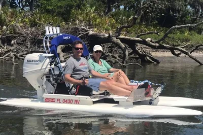 Skim over amelia island’s waterways in your own craigcat boat, spot dolphins and wild horses near cumberland island, and hear local stories from your guide. includes bottled water.