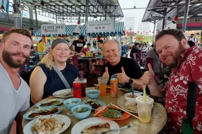 Follow a local guide through penang’s lively streets, tasting 10+ street foods, learning hawker secrets, and visiting a taoist temple—includes snacks and drinks.