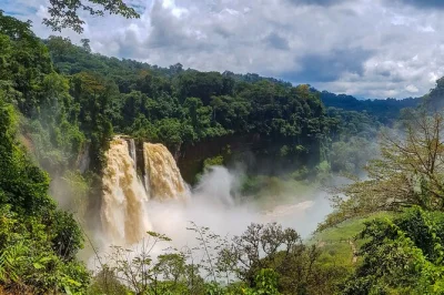 Journey from douala to ekom nkam waterfalls for a private day trip. see film locations, enjoy a guided walk, and relax with lunch included. book now.