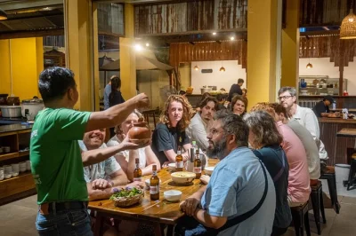 Get swept up in phnom penh’s flavors on a guided evening food tour—street eats, lively markets, and local craft beer included, with hotel pickup.