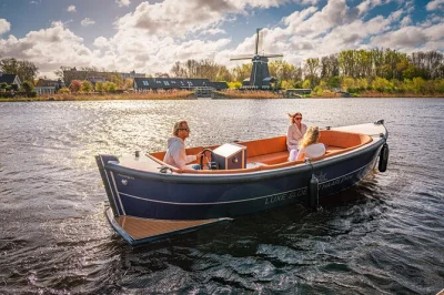 Glide through haarlem’s canals on a silent electric boat with friends or family. flexible rental times, easy self-drive, and a friendly local host to get you started.