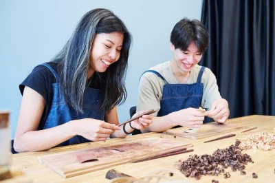 Feel the warmth of ginza’s craft scene as you carve your own chopsticks in tokyo, guided by a local artisan. all tools provided, take home your unique souvenir.