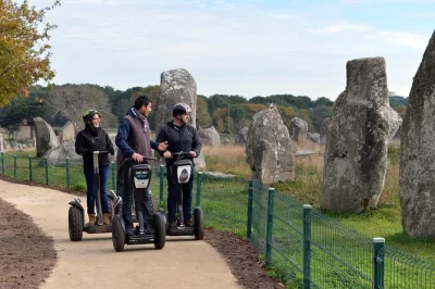 Roll through carnac’s forests by segway, see the kermario menhirs up close, and climb st michel tumulus for wild atlantic views. includes segway rental.
