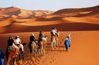 Ride camels, sleep in a berber camp, and explore ait ben haddou on this 3-day marrakech to merzouga desert tour. includes todra gorge and dades valley.