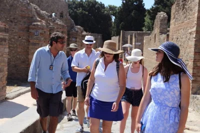 Step into ancient pompeii on a 3-hour walk led by an archaeologist. explore the lupanar, stabian baths, and via dell’abbondanza. entry ticket included.