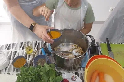 Step into a sousse home for a hands-on tunisian cooking class with market visit, all ingredients included. share stories, cook together, and relax in the garden over sweets and tea.