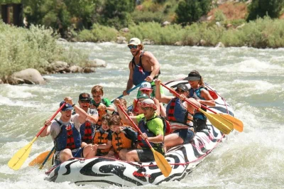 Get soaked on a classic yellowstone river whitewater rafting trip with certified guides, splash gear included, and changing facilities. perfect for families & kids.