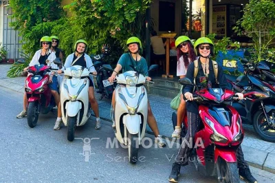 Recorre de hue a hoi an en scooter, deja tu moto en cualquier ciudad de vietnam y disfruta del envío seguro de tus maletas. casco, equipo de protección, mapas y soporte 24/7 en inglés incluidos.