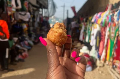 Follow a local through dakar’s ngor village, tasting thieboudienne, grilled meats, and baobab juice on a walking street food tour with snacks, drinks, and guide included.