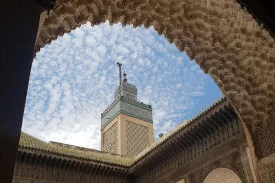 Step through fez’s ancient gates, wander the medina maze, visit tanneries & taste fassi cuisine on a 3-hour city walk with a local guide. includes bottled water.