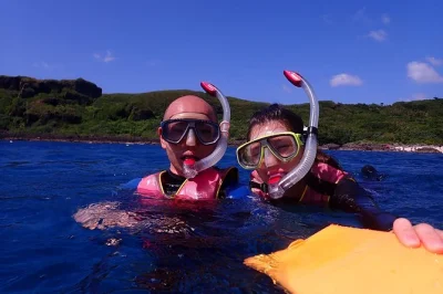 Try snorkeling in kenting, taiwan with a personal instructor. free underwater photos, small groups, and certificate included. safe, fun, and beginner-friendly.