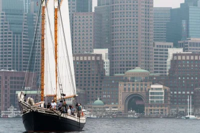 Sail boston harbor on a classic tall ship, enjoy brunch with mimosas, local beer, and city views. includes pastries from flour bakery and crew insights. book your spot.