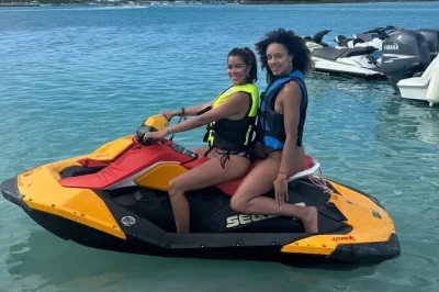 Feel the salt spray on a guided jetski ride in providenciales, explore quiet coves, spot wildlife, and catch the sunset—includes top safety gear and local instructor.