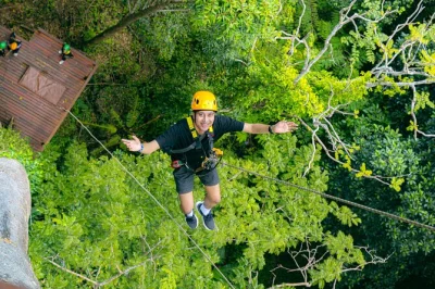 Feel the rush on phuket’s longest zipline, wander lush forest trails, and share laughs with local guides. includes transfer, safety gear, and meal options.