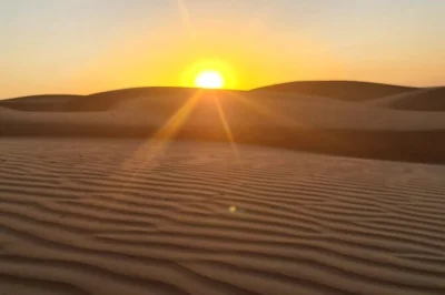 Feel cool water at wadi bani khalid, sip omani coffee in a bedouin tent, and watch the sun dip behind wahiba sands dunes. includes pickup from muscat and local guide.