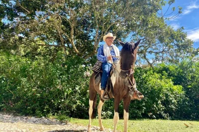 Explore san agustin by horseback. visit tablón, chaquira, la pelota & purutal with a local guide. see ancient statues & canyon views. book your ride now.