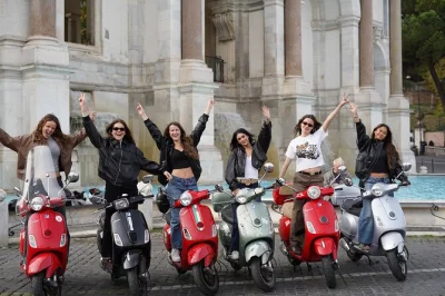 Feel the city come alive on a private rome vespa tour with hotel pickup, local driver-guide, and stops at the colosseum, janiculum views, and more.