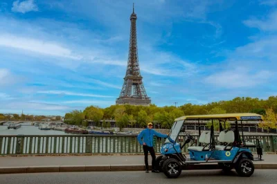 Roll through paris in a private golf cart tour with pickup, local guide, and stops at montmartre, sacré-cœur, and more. choose your route and pace.