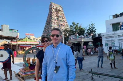 Discover mylapore’s heritage on a guided walking tour. visit kapaleeshwarar temple, san thome church, and enjoy local snacks in chennai.