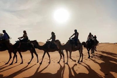 Explore morocco’s desert on a 3-day marrakech to merzouga tour. includes camel ride, atlas mountains, aït benhaddou & luxury camp stay. book now.